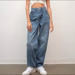 BDG HIGH-WAISTED BAGGY JEAN PETITE